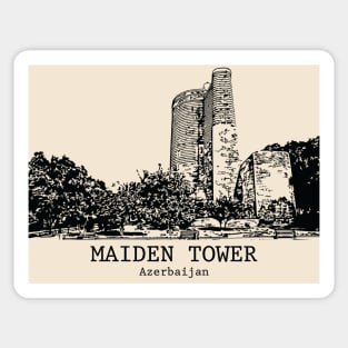 Maiden Tower - Azerbaijan Sticker